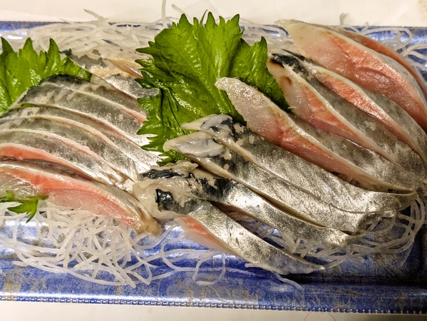 実は美味しいニシンの刺身