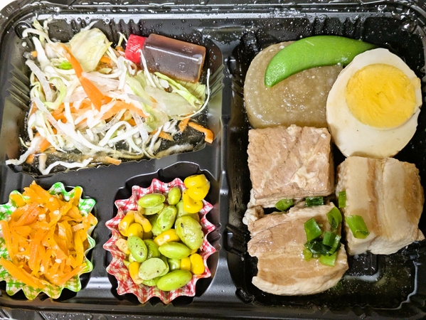 豚角煮弁当