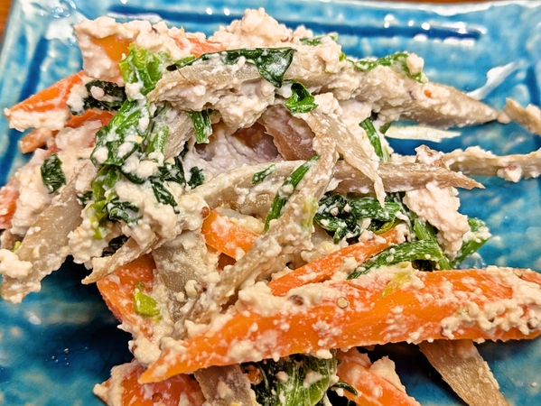 野菜白和え
