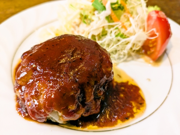 極厚ハンバーグ