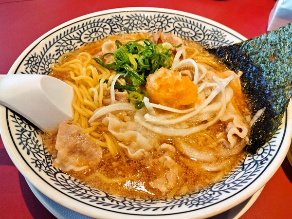 丸源ラーメン肉そば
