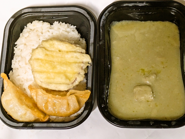 みよしの風グリーンカレー