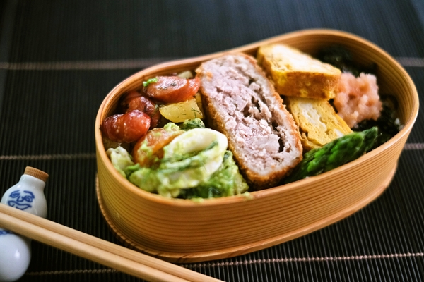 カラマリメンチカツ弁当
