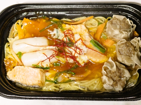 サーモンの甘辛ラッポッキ