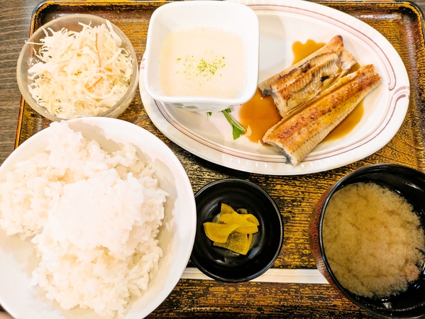 うなぎ定食