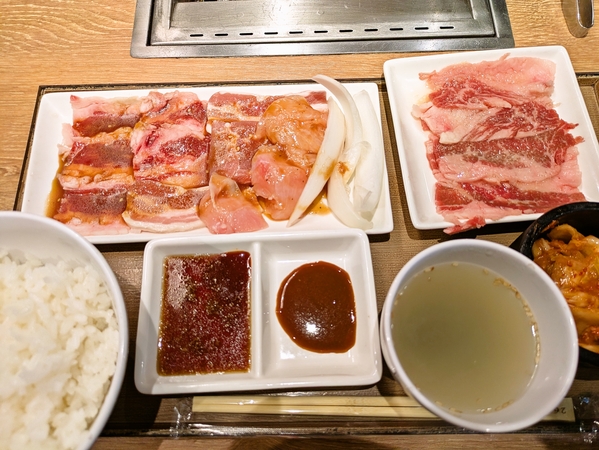 ライクの盛り合わせランチ