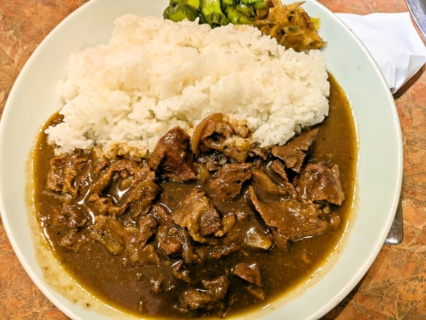 焼肉店の本格肉カレー