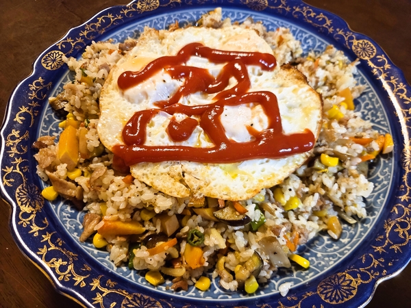 お盆チャーハン