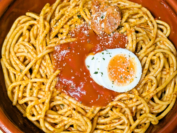 大盛りナポリタン