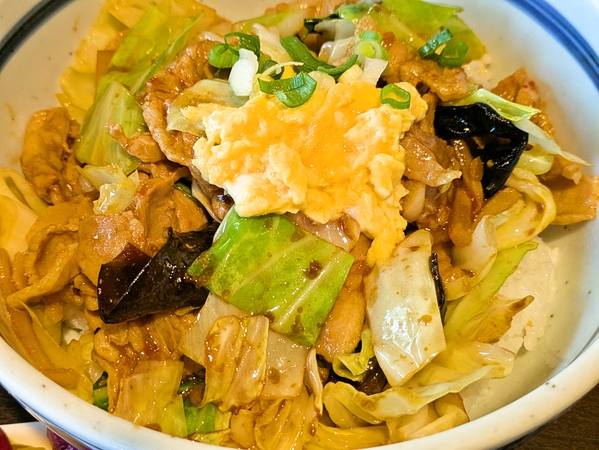 回鍋肉丼