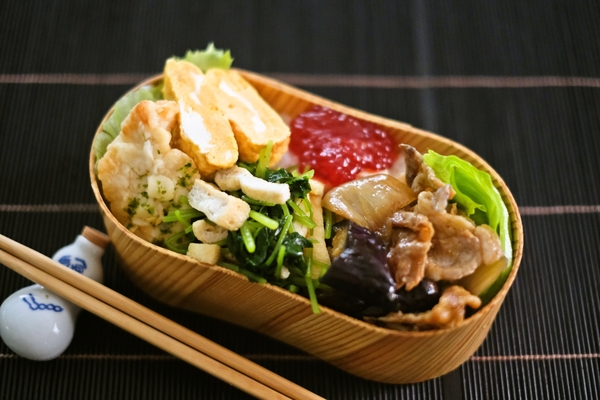 三つ葉お浸し弁当