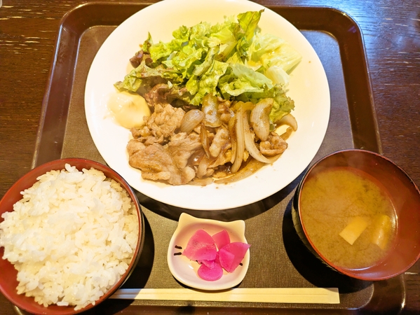 生姜焼きランチ