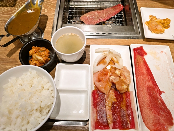 大きいけど薄すぎる牛タン