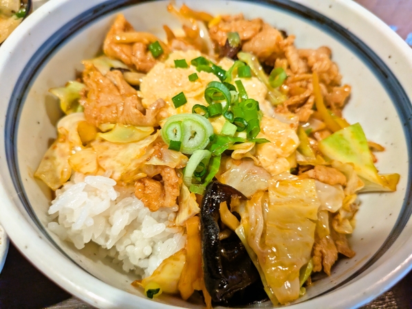 回鍋肉丼