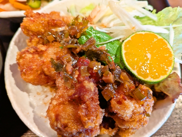 油淋鶏丼