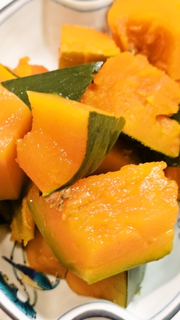 カボチャのシンプル甘辛煮
