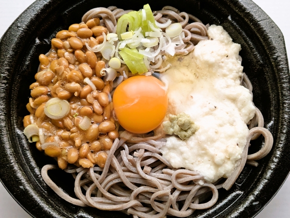 ねばねばスタミナ蕎麦