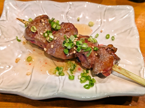 レアレバー串