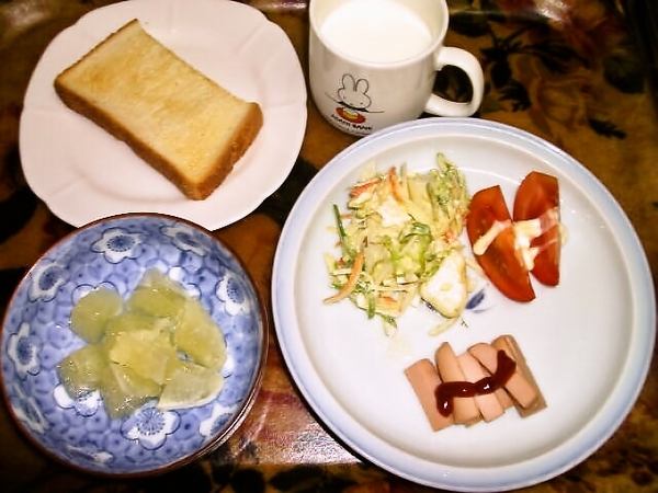 9/1の朝食