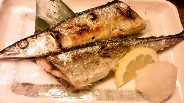 焼き秋刀魚