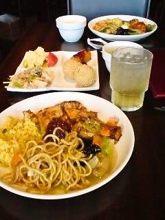 柿安で中華バイキング食べました。(^^)v
