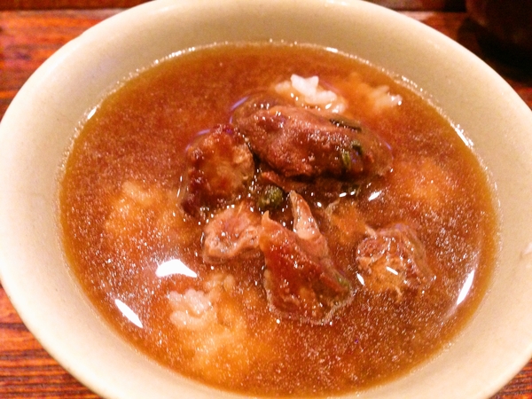 鯛の味噌茶漬け