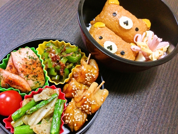 簡単弁当(∩´͈ ᐜ `͈∩)