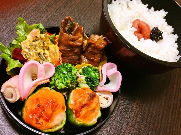 簡単弁当(∩´͈ ᐜ `͈∩)