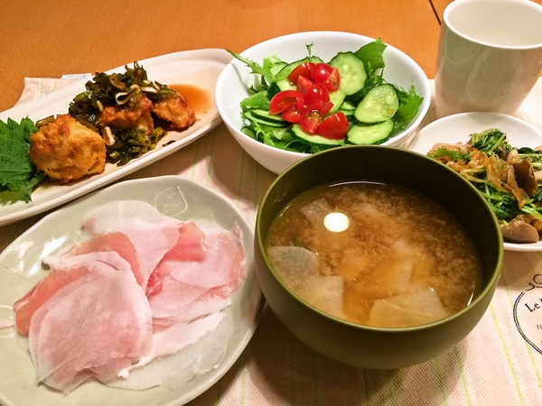 一日1556kcal