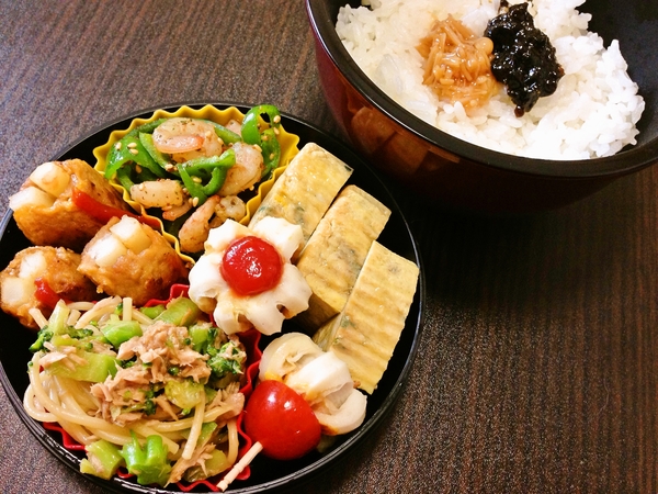 簡単弁当(∩´͈ ᐜ `͈∩)