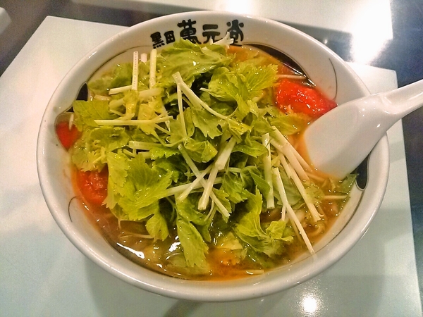 トマトとセロリの塩ラーメン☆