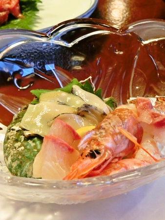 日奈久温泉でのお造り
