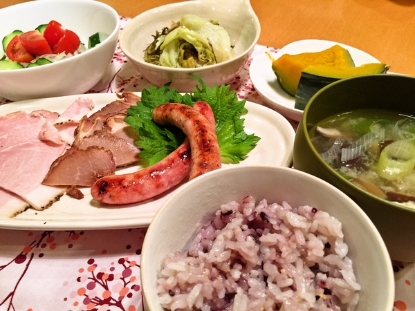 夕飯753kcal