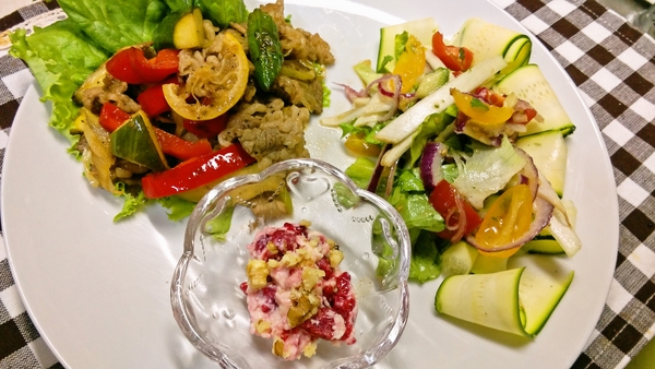 レモンでさっぱり♪夏野菜と牛肉炒め