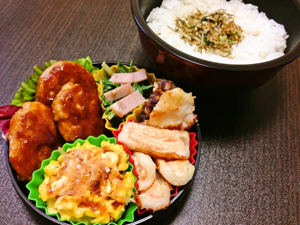 簡単弁当(∩´͈ ᐜ `͈∩)