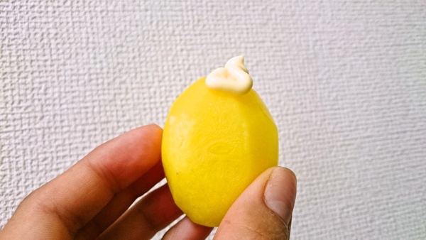ジャガイモにマヨネーズ