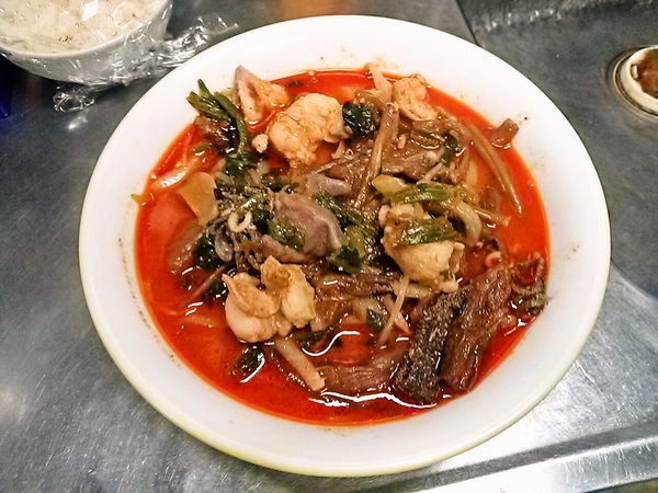 ホルモンユッケジャン麺☆