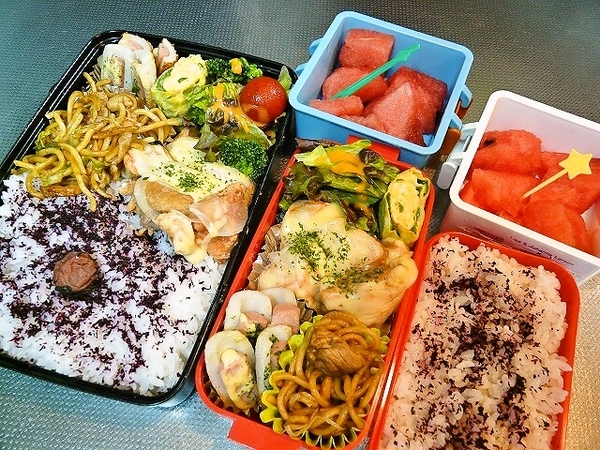 ６月２２日のお弁当　ｂｙがみがみＭＡＭＡ