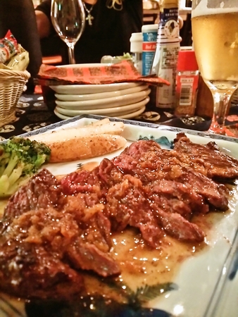 円山一BARのサガリステーキ