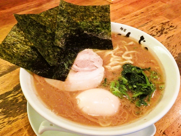 麺屋はやぶさ　らーめん＋味玉