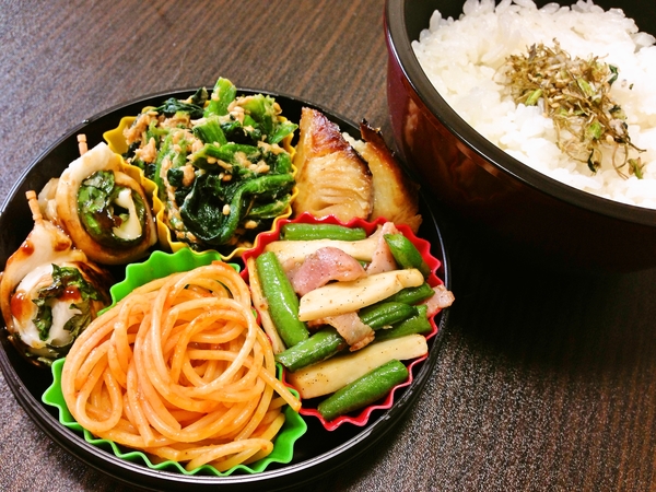 簡単弁当(∩´͈ ᐜ `͈∩)