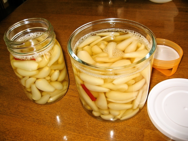 2015-06-30 らっきょう甘酢漬け(７日後)