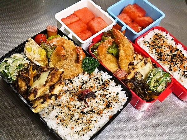 ７月１日のお弁当　ｂｙがみがみＭＡＭＡ