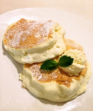 スフレパンケーキ