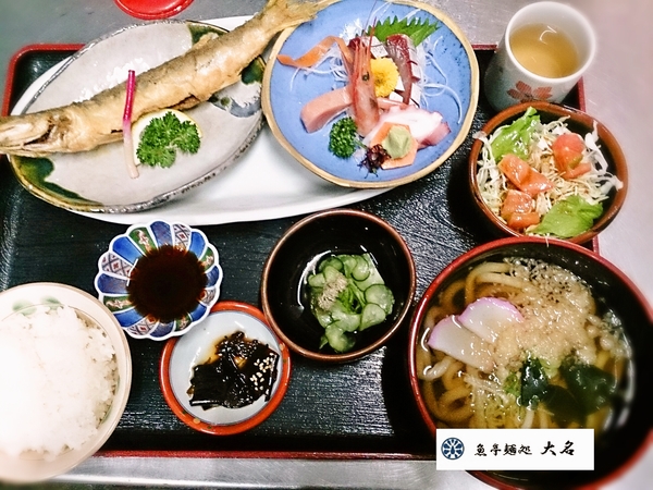 魚亭麺処 大名 おすすめランチ