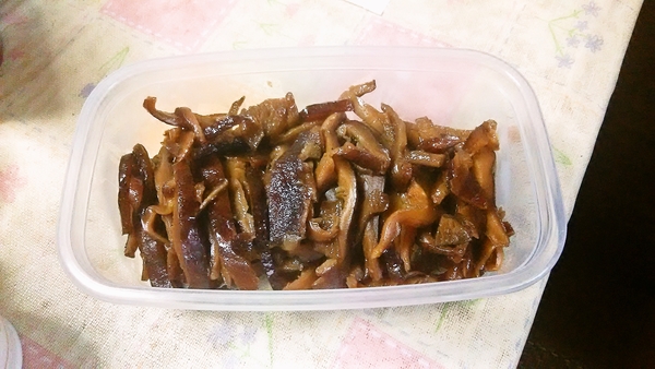 椎茸の甘辛煮