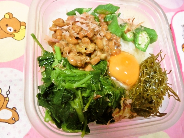 ねばねばの朝食