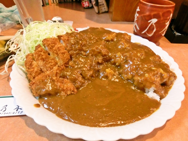 カツカレー　東京都小平市一橋学園「藤乃木」