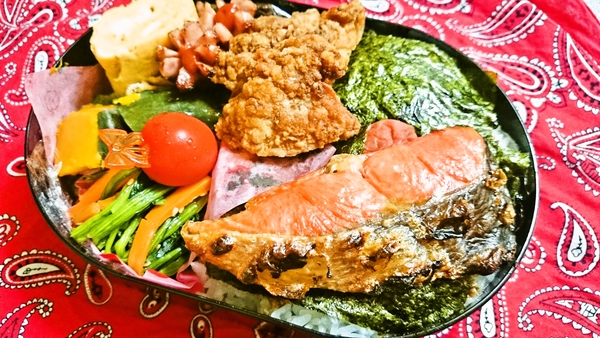 鮭のり弁