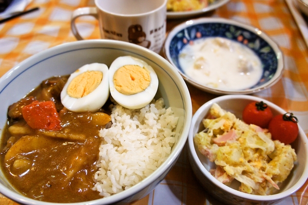 夕飯